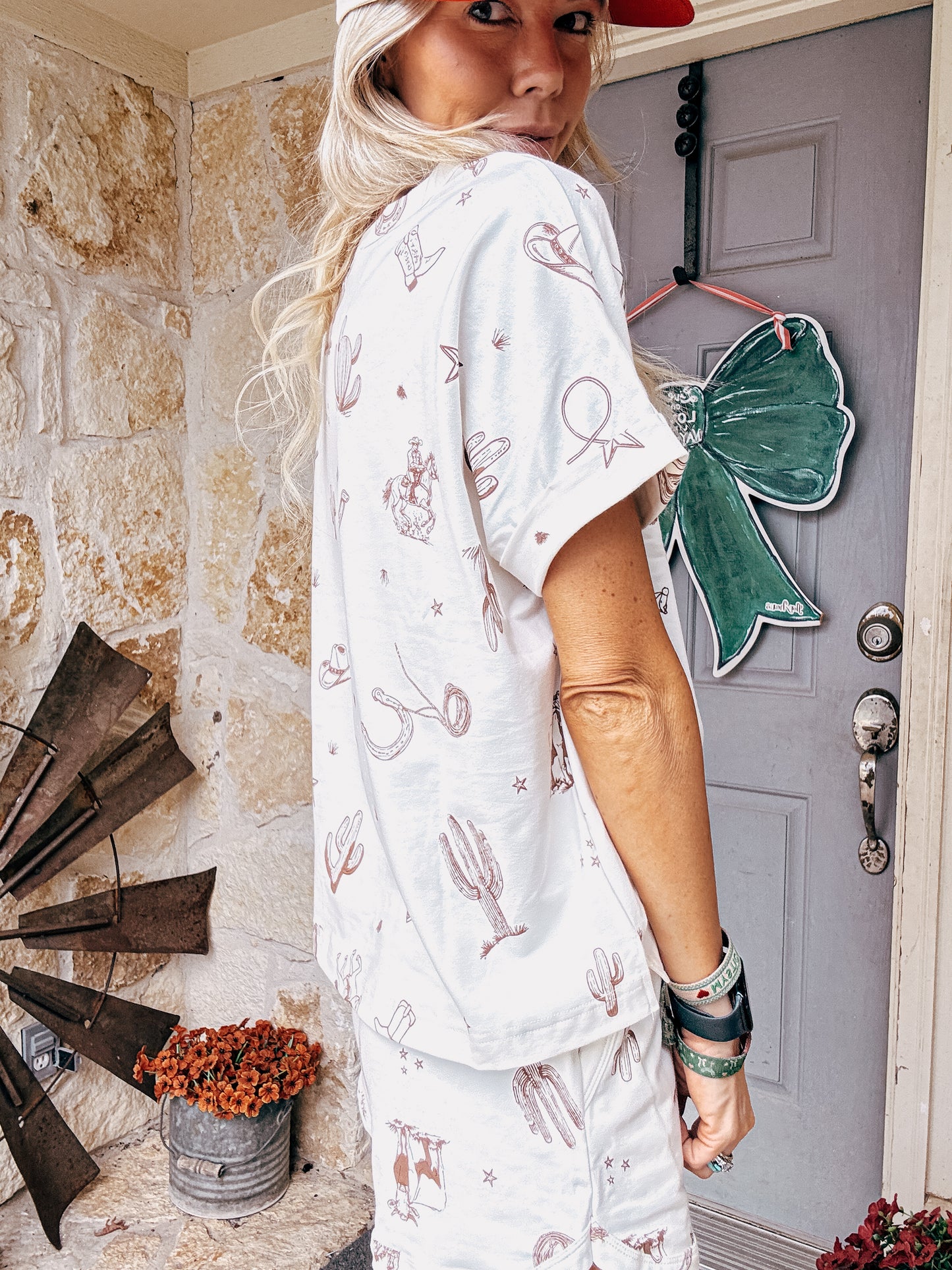 The Rankin Western Top (Cream)