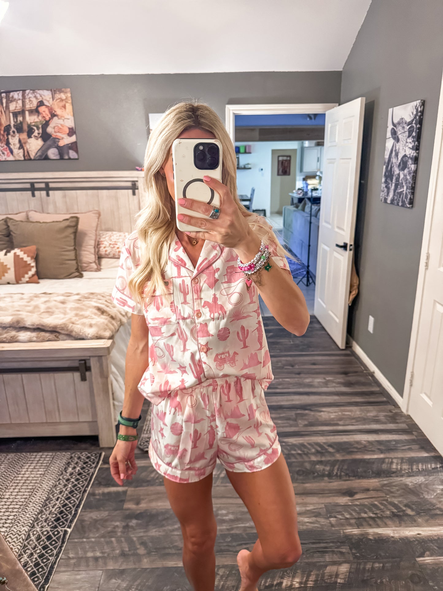 The Pasadena Cowboy PJ's - The Vintage Emmie