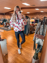 The Mackay Oversized Floral Fleece Jacket - The Vintage Emmie