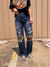 The Calloway Distressed High Rise Jeans