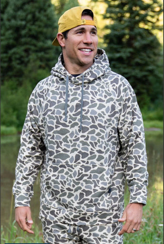 Burlebo Fleece Hoodie (Classic Deer Camo)