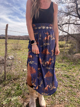 The Willow City Cowboy Skirt (Blue)