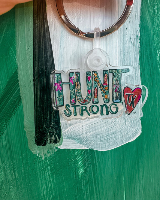 Hunt Strong Key Chain - The Vintage Emmie