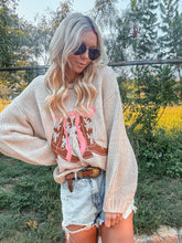 The Cameron Cowboy Boot Sweater (Tan)