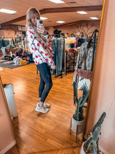 The Mackay Oversized Floral Fleece Jacket - The Vintage Emmie