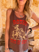 The Rodeo State Of Mind Tank (Brown)