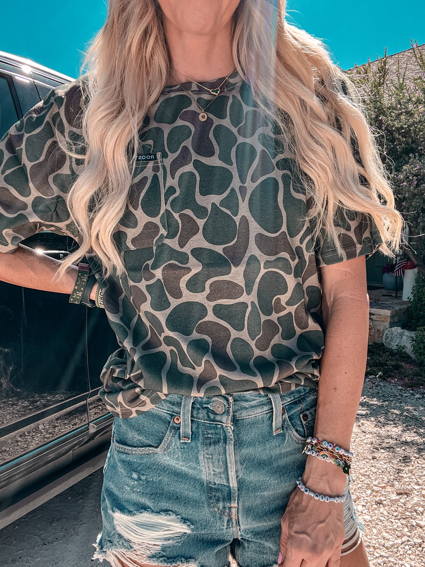 Roost Waterfowl Camo Tee