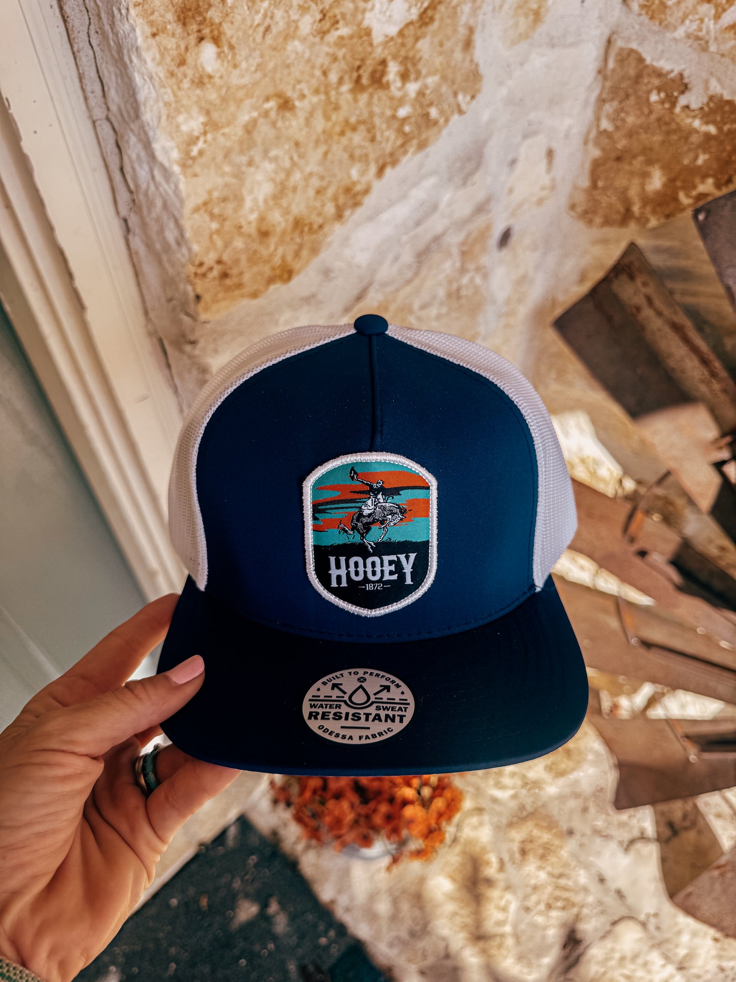 Hooey "Cheyenne" Trucker Hat (Blue)