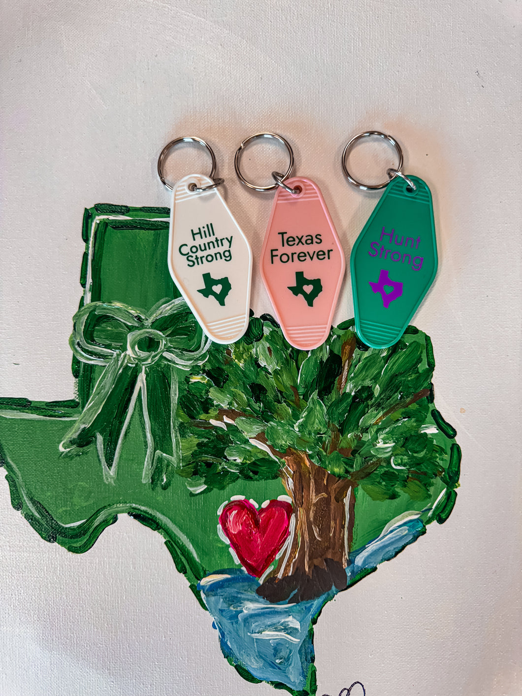 Texas Key Fobs - The Vintage Emmie