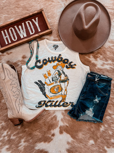 Cowboy Killer Muscle Tank (White)