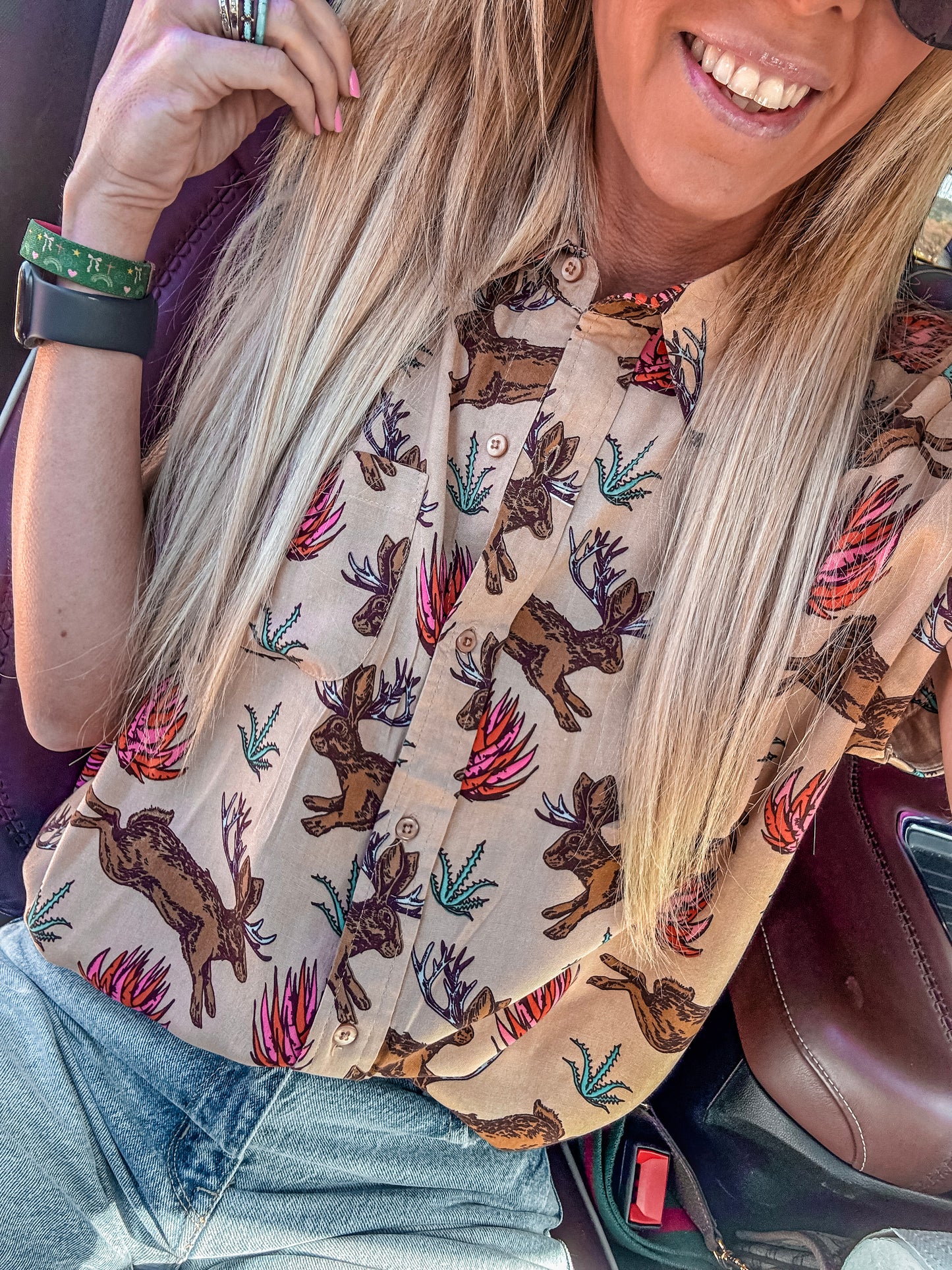 The Jackelope Button Down - The Vintage Emmie