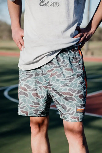 Burlebo Retro Duck Camo Mesh Shorts