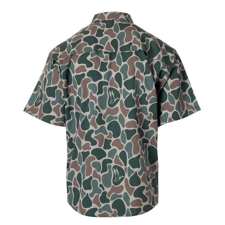 The RoostWaterFowl Camo Button Down - The Vintage Emmie