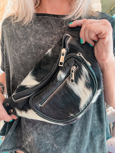 The Burkett Cowhide Bum Bag (1)