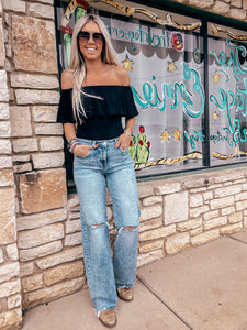 The Parker Wide Leg Jeans