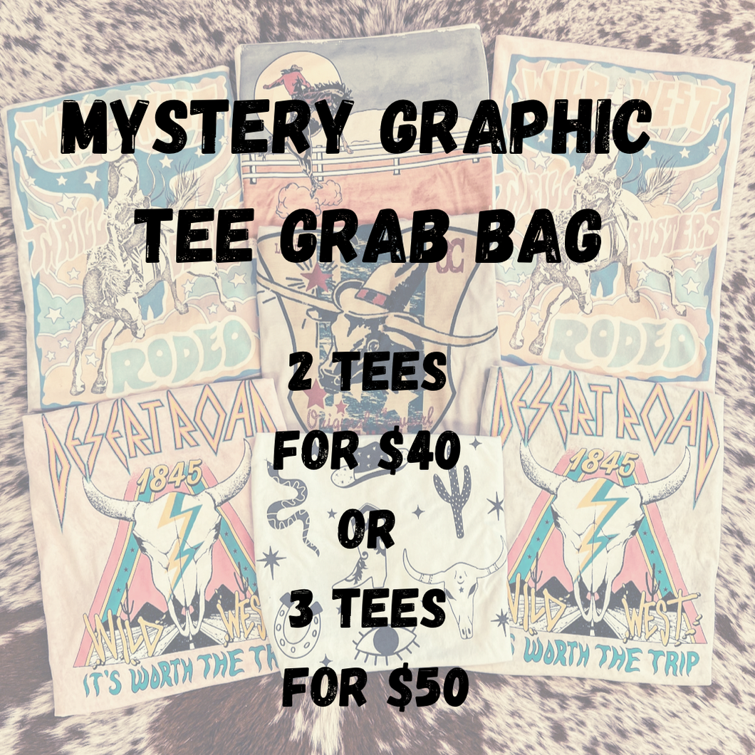 Mystery Graphic Tee Grab Bag