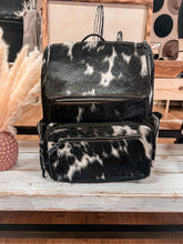 The Blue Ridge Cowhide Backpack (Black)