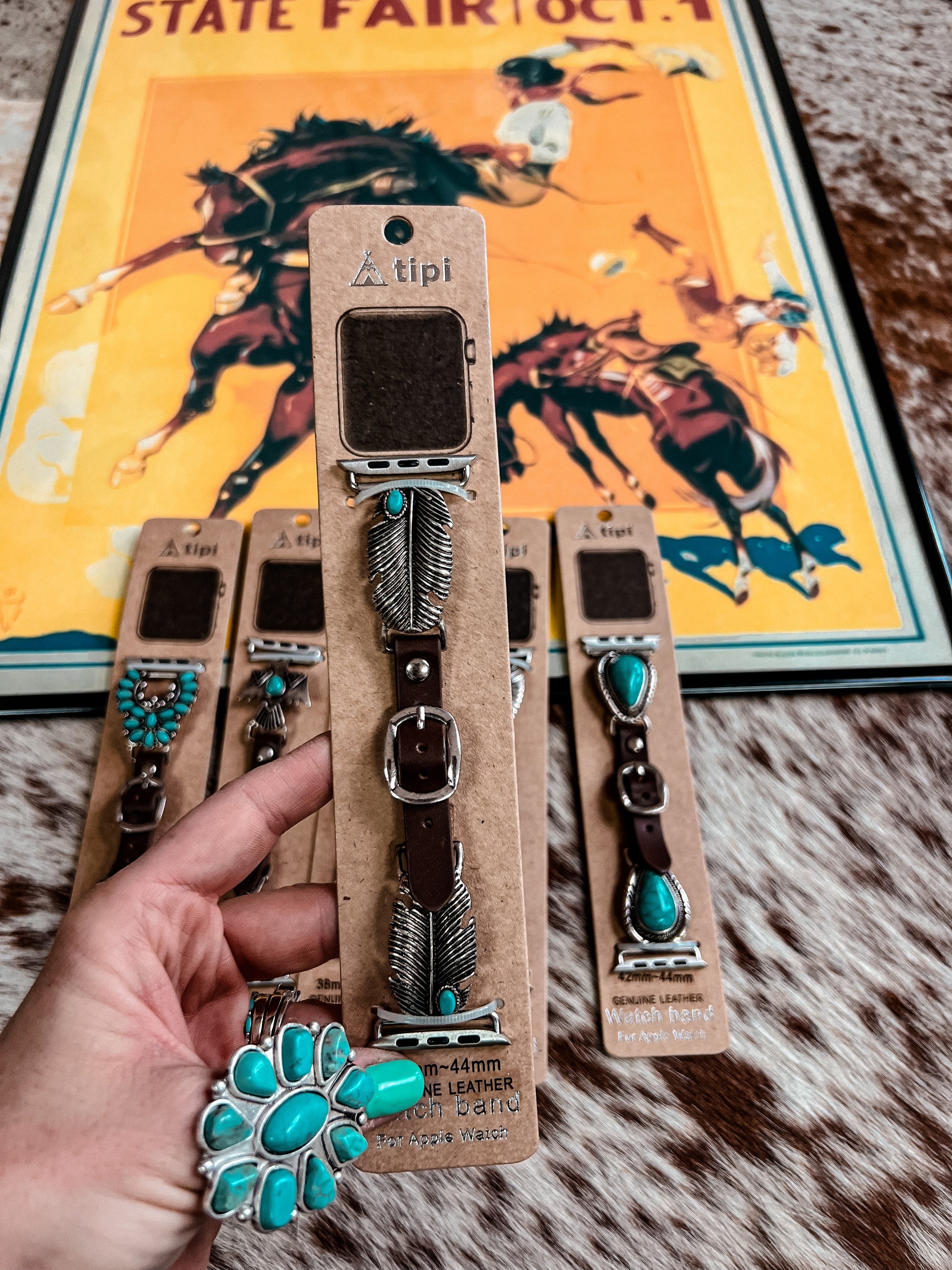 Turquoise Apple Watch Bands - The Vintage Emmie