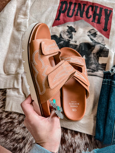 The Slidell Sandals (Tan)