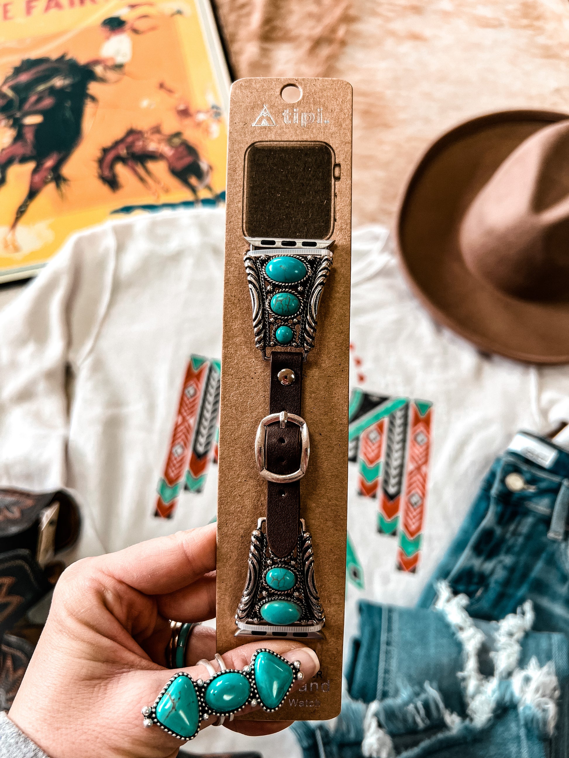 Turquoise Apple Watch Bands - The Vintage Emmie