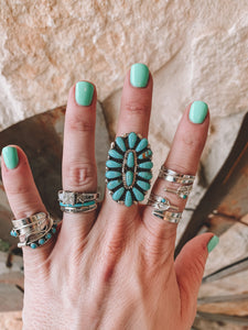 The Clovis Turquoise Ring