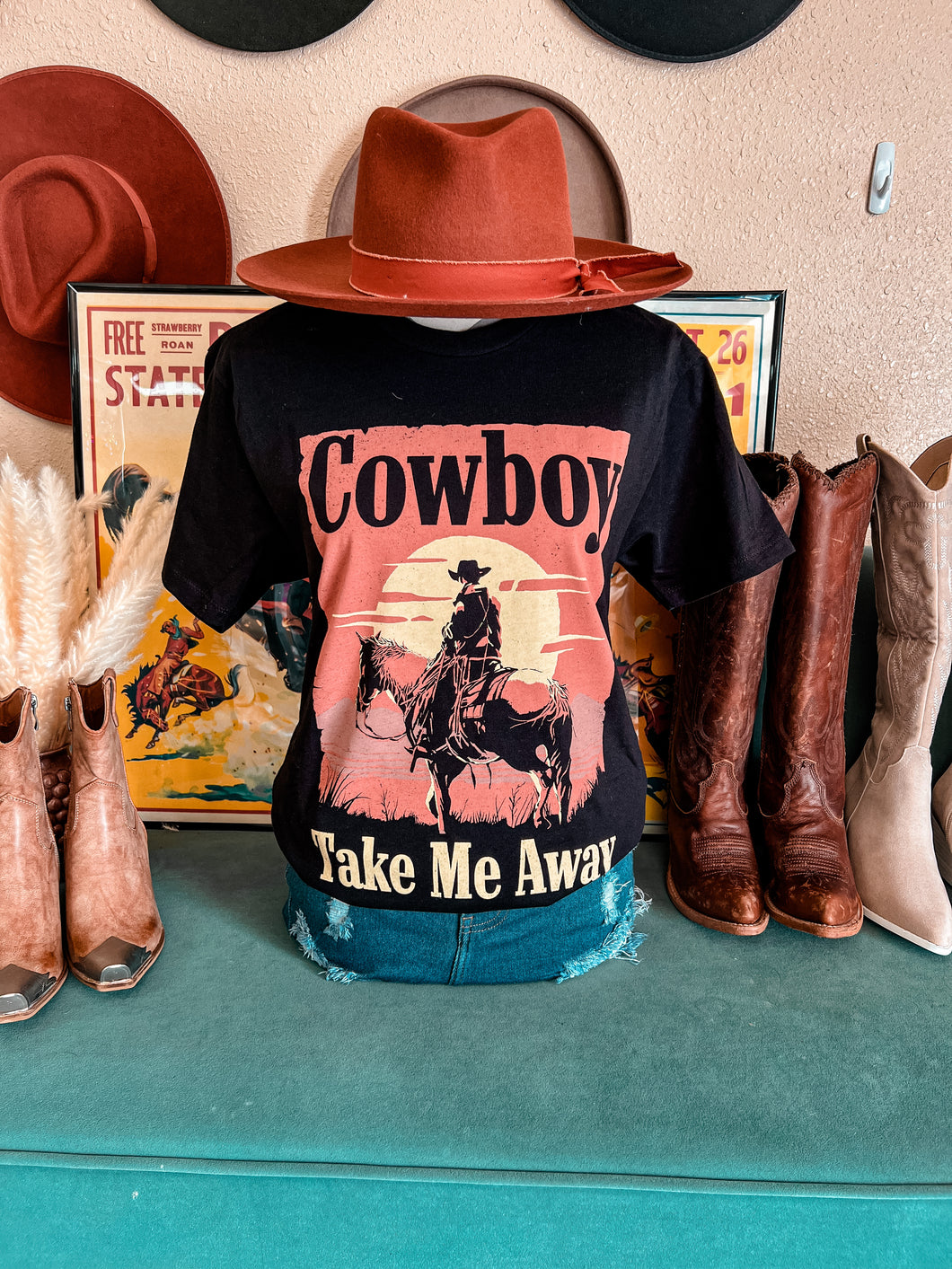 Cowboy Take Me Away (Black)