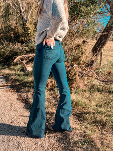 The Delmita Distressed Denim Jeans