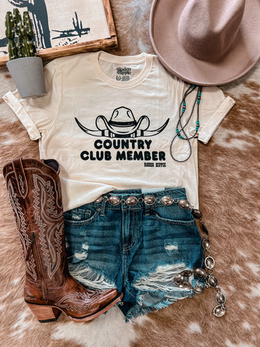 Country Club Member Tee (White)