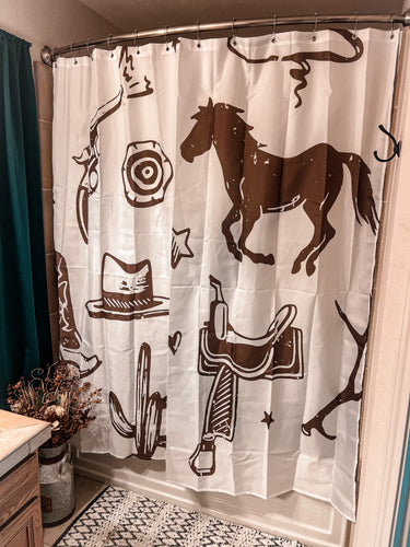 Outlaw Shower Curtain