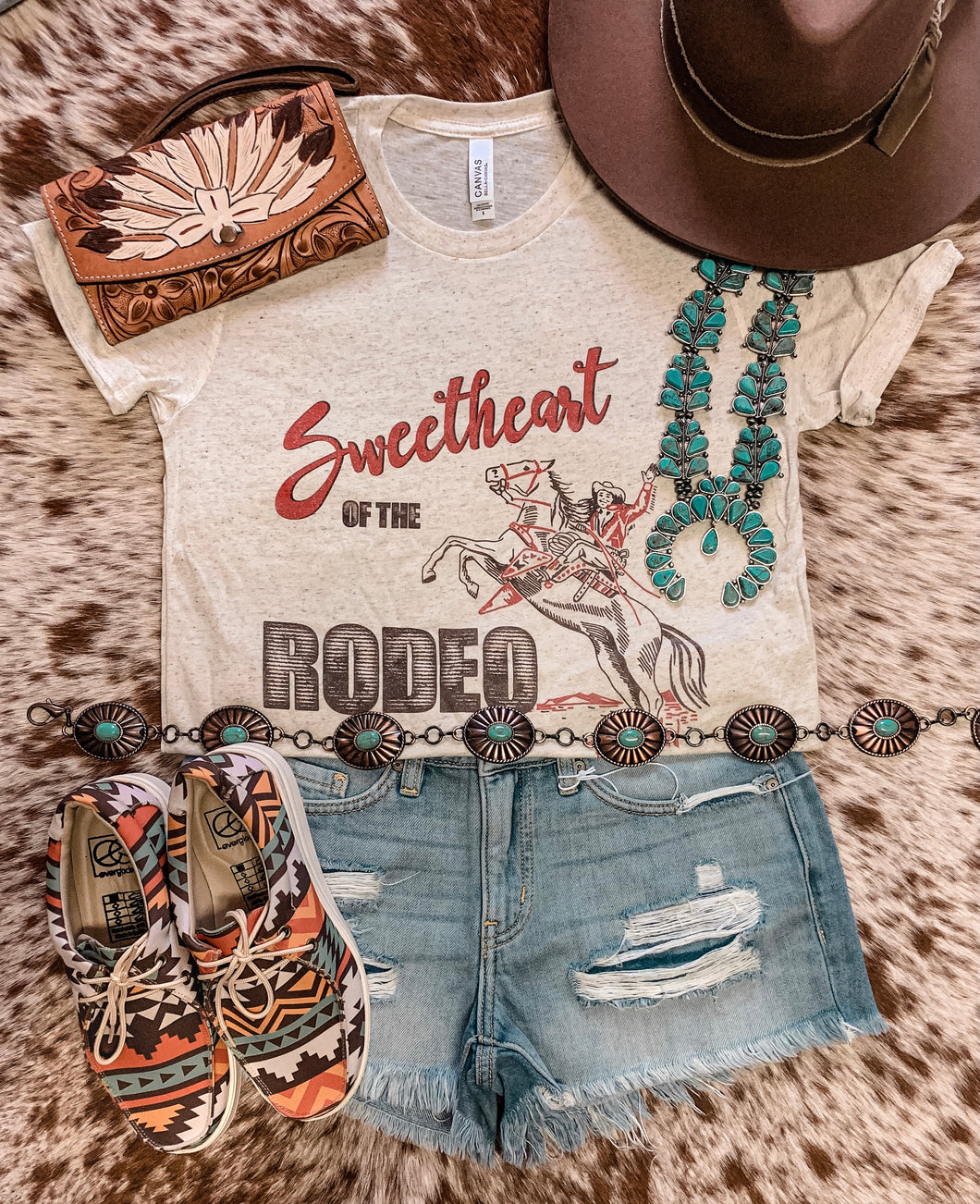 Sweetheart Of The Rodeo Tee