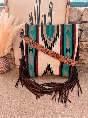 The Mickey Rourke Saddle Blanket Purse