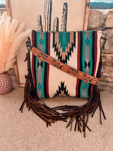 The Mickey Rourke Saddle Blanket Purse