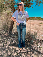 The Macey High Rise Denim Jeans (Dark Wash)