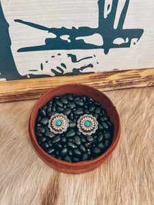 The Lyden Authentic Turquoise Earrings