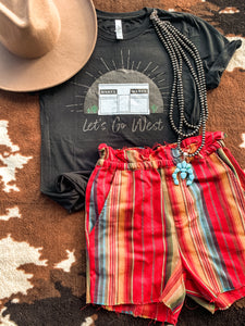Let's Go West Tee (Black)