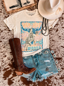 Wild West Thrill Busters Tee (Ivory)