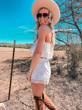 The Galloway Lace Romper (White)