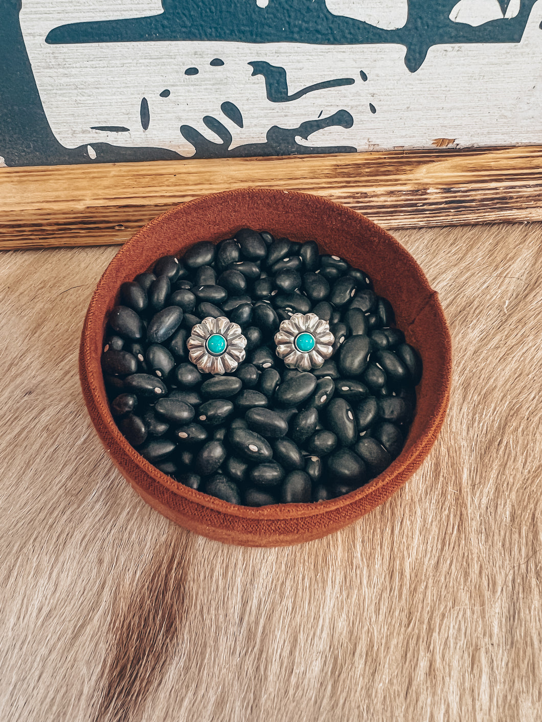 The Gallup Authentic Turquoise Earrings